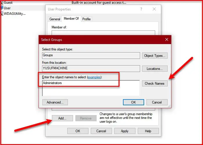You need permission đồ sộ perform this action on Windows 10