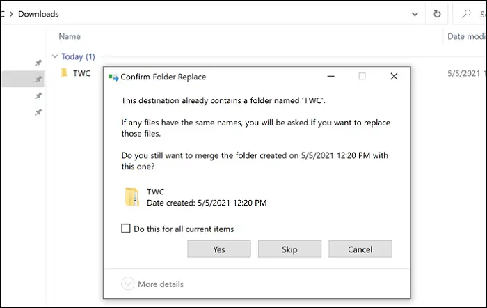 The Single duplicates window - CloneSpy Documentation