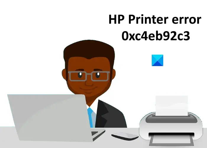 Fix HP printer error 0xc4eb92c3