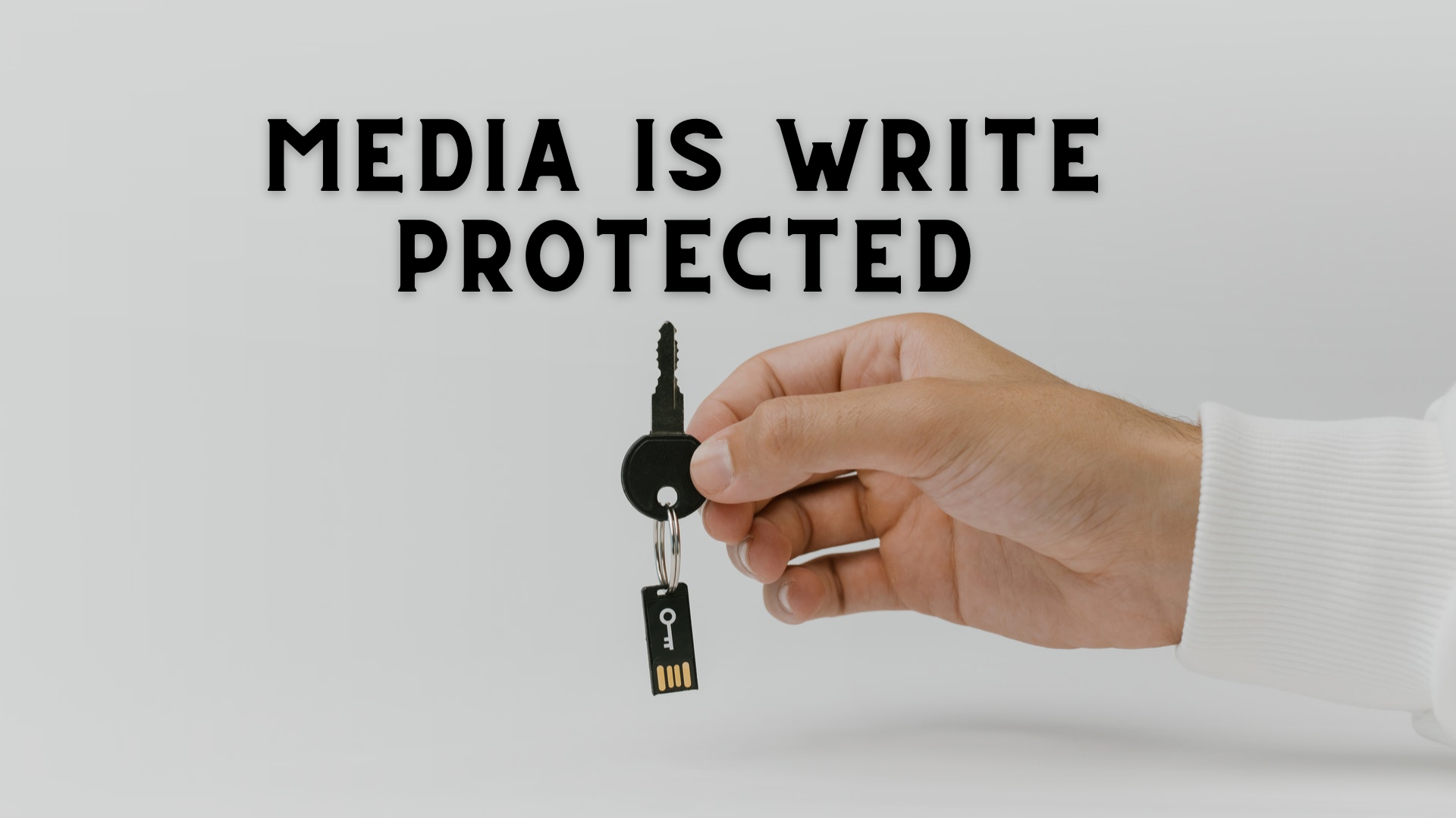 Media is Write Protected Windows 10
