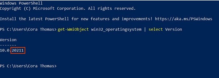 PowerShell Windows Insider Build