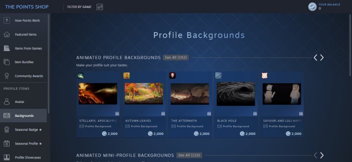 Profile Background Cropper · 스팀