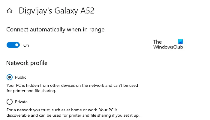 Stop Windows 10 From Connecting Automatically to a Wi-Fi Network using Settings