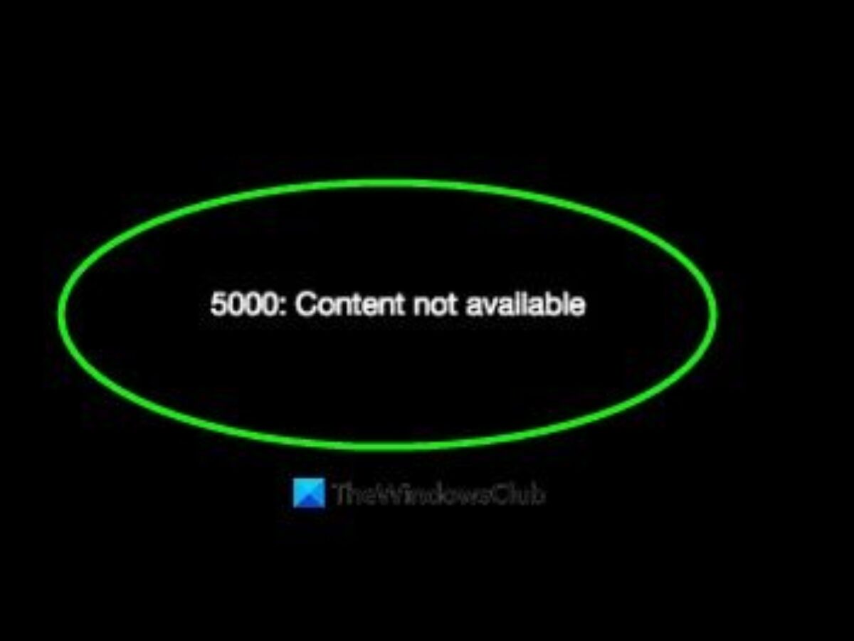 Fix Twitch Error 5000 Content Not Available