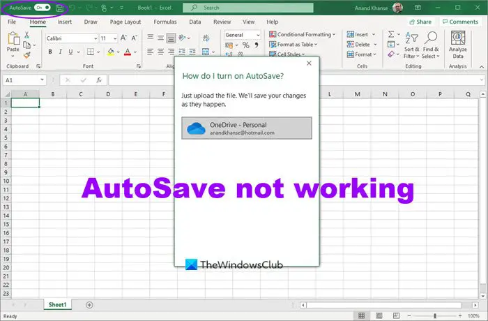 how to turn on autosave in powerpoint ma