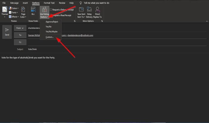 How to create a Poll in Outlook - 50
