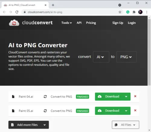 Batch Convert Ai To Png Jpg Gif Bmp With These Free Online Tools