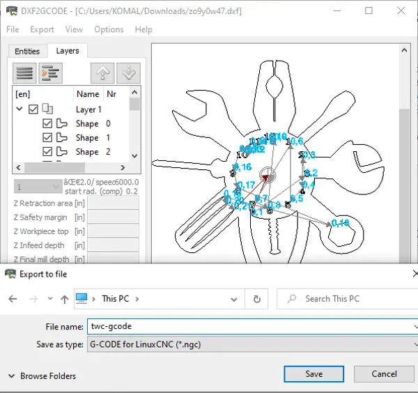 best dxf to gcode converter best dxf to gcode converter