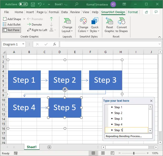 How to Create a Flowchart in Excel
