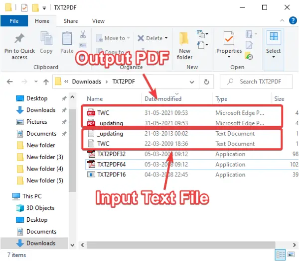 How To Convert Text To Pdf With Drag And Drop In Windows 10