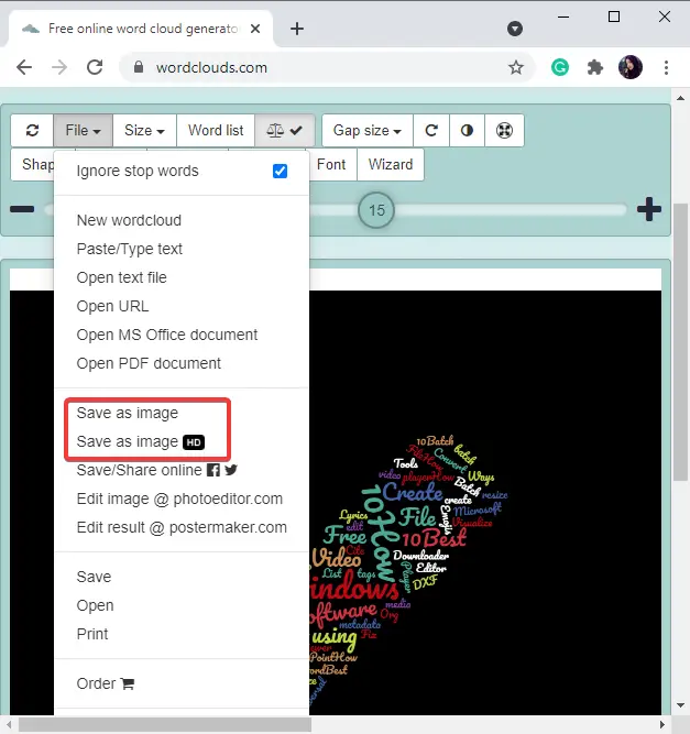  how to create a word cloud in excel 