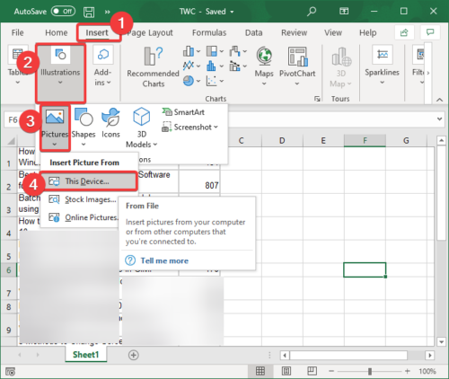 How to create a word cloud in excel