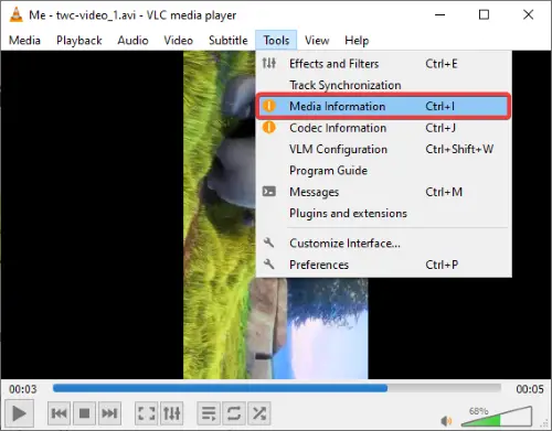 Audio or Video Metadata Tags