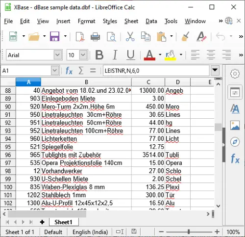 dbfview alsx not working dbfview alsx not working