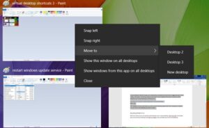 Windows 10 でウィンドウを別の仮想デスクトップに移動する方法
