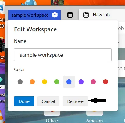 enable and use Workspaces on Microsoft Edge