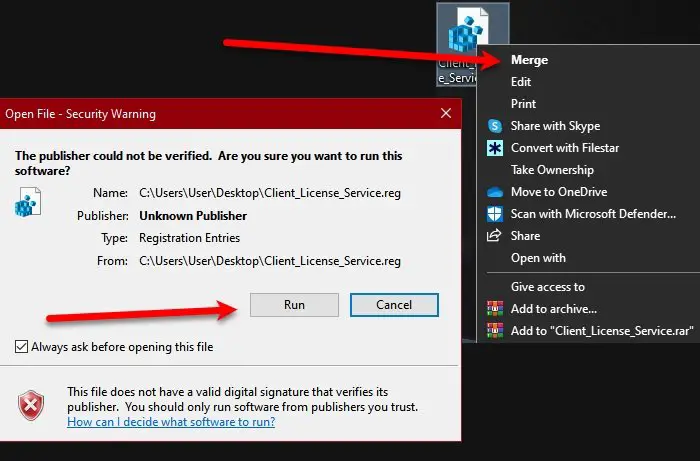 CLIPSVC not starting in Windows 10; How to enable it?