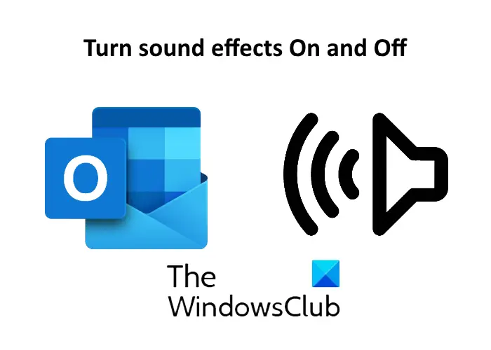 turn sound on and off outlook