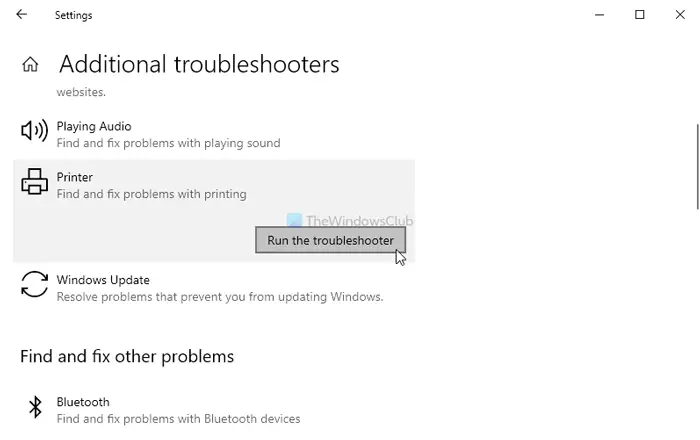 Network Printer error 0x00000002,0x0000007a, 0x00004005, 0x00000057, 0x00000006