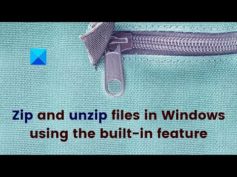 How to zip and unzip files in Windows 11 using the built-in feature