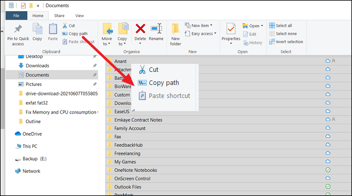 Copy List Of File And Folder Names To Clipboard In Windows 11