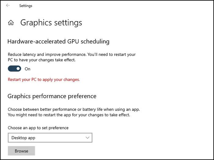 GPU Acceleration Windows 10