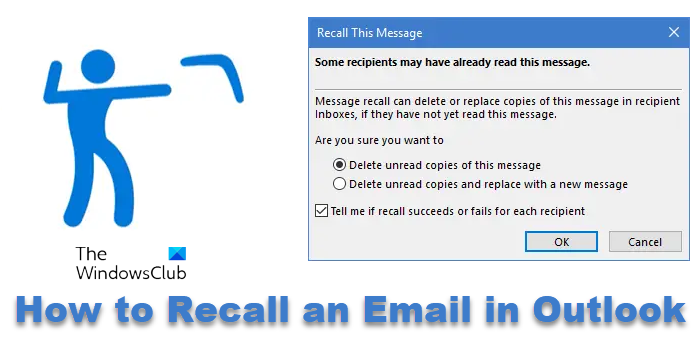 How to Recall an Email in Outlook