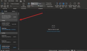 Outlook のナビゲーション ウィンドウをカスタマイズする方法