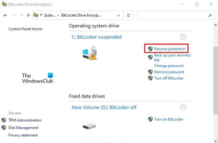 windows 10 home bitlocker