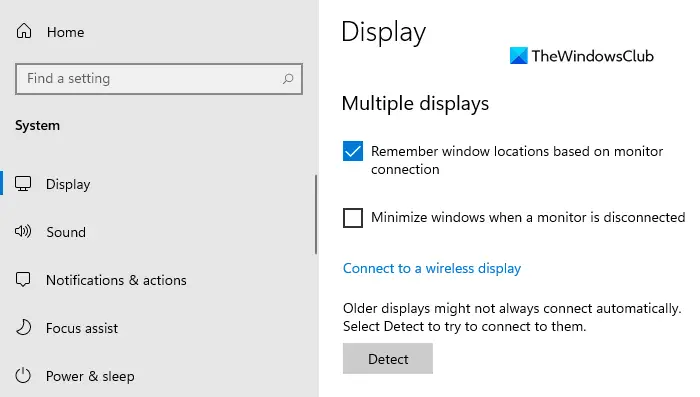 Stop minimizing Windows when a monitor is disconnected on Windows 11