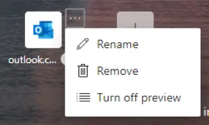 add Outlook Smart Tile to Edge 5