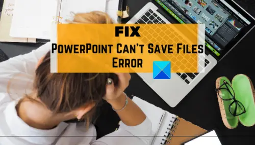 can't save powerpoint presentation