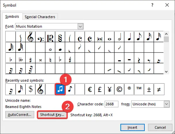 microsoft word symbols upside down u