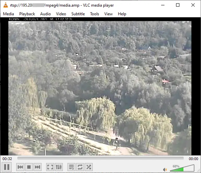 How to play RTSP Stream in VLC media player