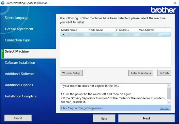 install TWAIN driver Brother Windows 10