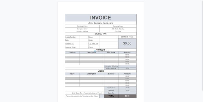 Best invoice templates for Google Docs for freelancers and small business