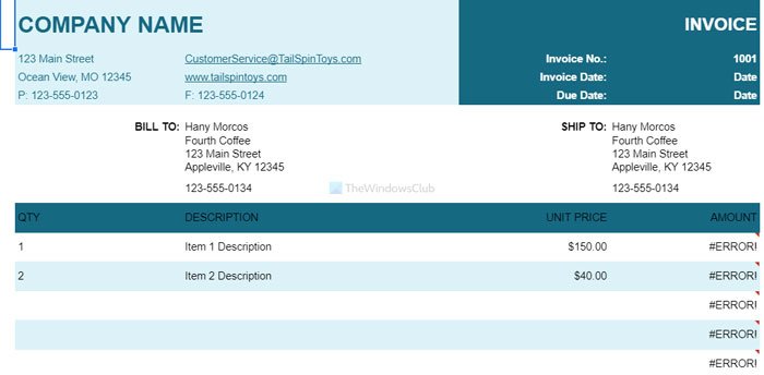 Best invoice templates for Google Docs for freelancers and small business