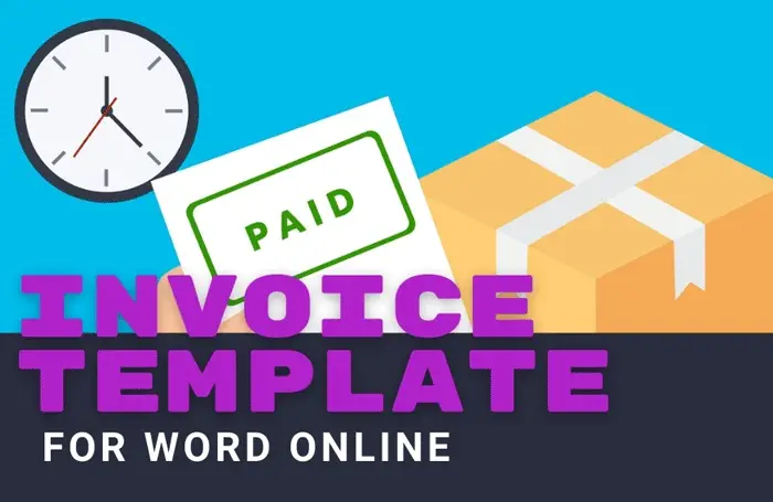 Best invoice templates for Word Online