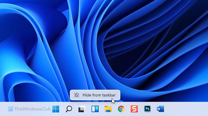 how to remove widgets from taskbar windows 11