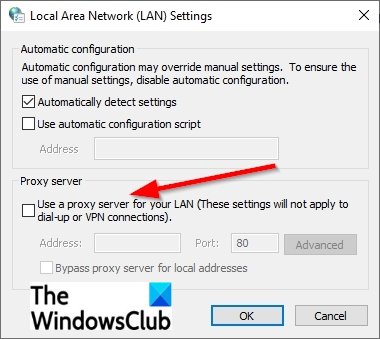 3. Use Proxy Server For Your Lan 1