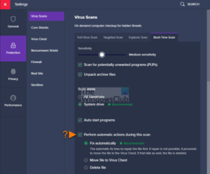 How to use Avast Boot Scan to remove Malware from Windows PC