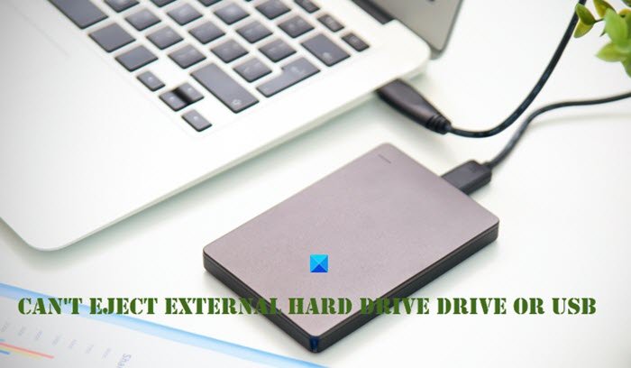 Can't eject External Hard drive Drive or USB