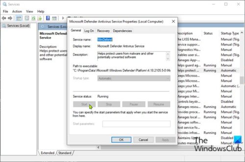 Fix Windows Defender Error 0x8007139f On Windows 11 10
