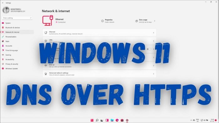 DNS Over HTTPS Windows 11
