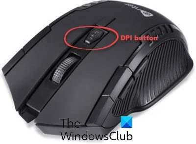 DPI button on mouse