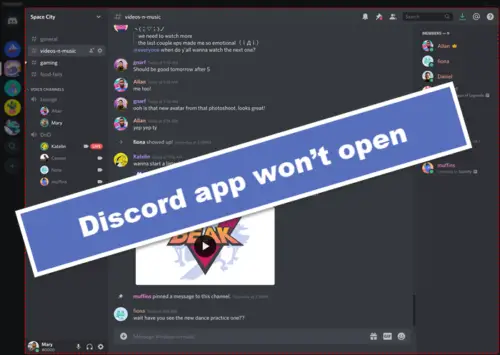 Discord won’t open or Stuck on Connecting screen in Windows PC