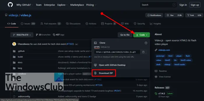 How to view code and download files from GitHub