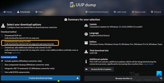 Download Windows 11 Insider Preview ISO File-UUP Dump