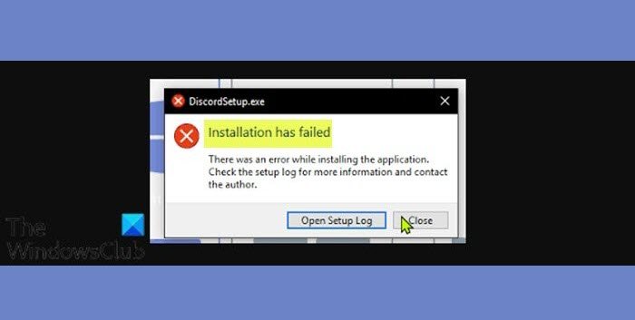 discord download failed windows 10