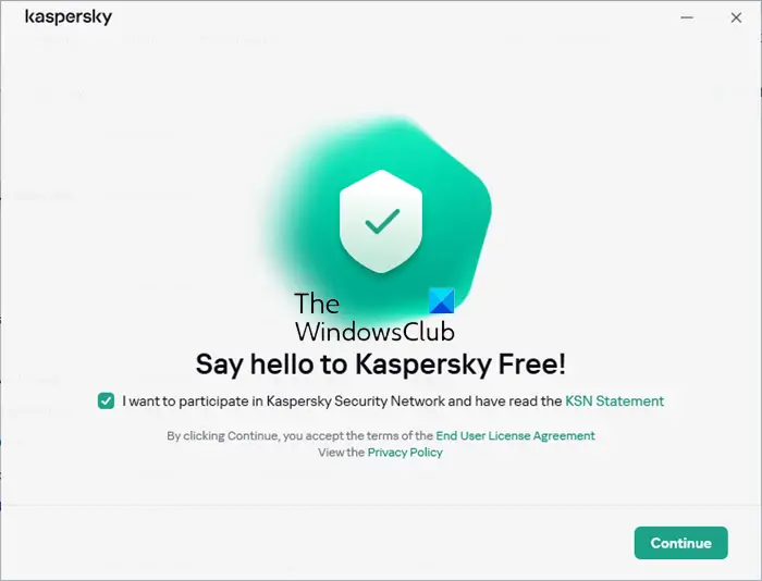Kaspersky Free Antivirus for Windows
